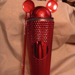 Tumbler Red Mickey Mouse Inspired